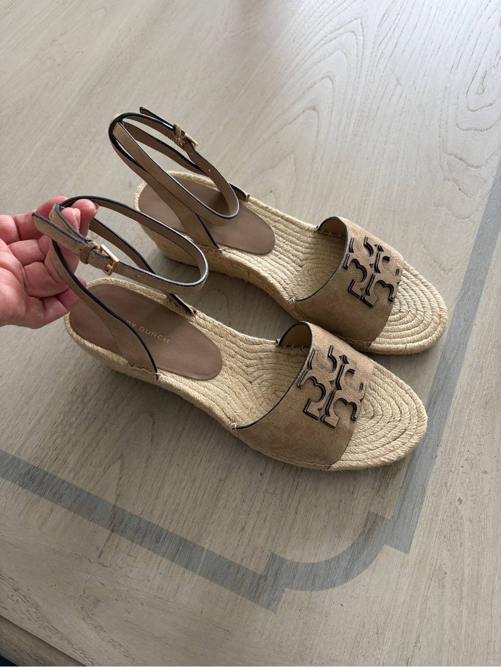 Tory Burch Women's Ines Espadrille Wedge Sandals - Picture 5 of 7